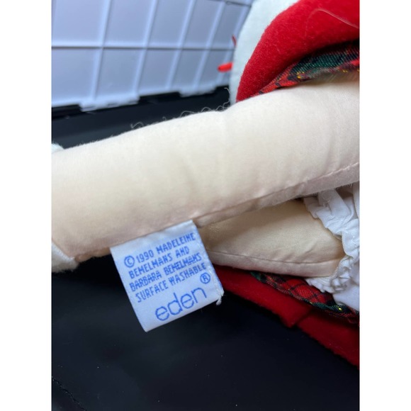 Vintage Madeline Christmas rag Doll, Eden, storybook theme doll, plush - Picture 5 of 7